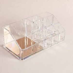 2/$10 clear acrylic makeup organizer